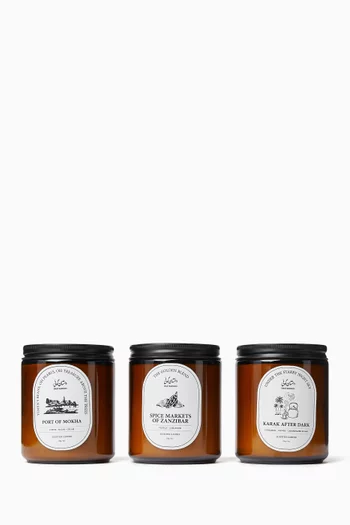 The Spice Candle Collection, Set of 3