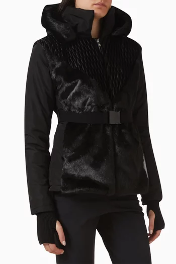 Belted Ski-let Jacket