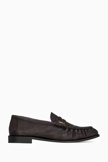 Le Loafers in Supple Eel Leather