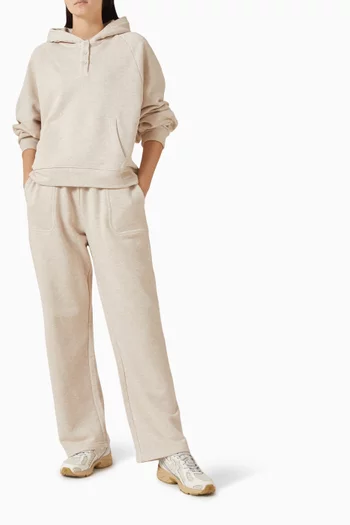 Loopback Henley Hoodie