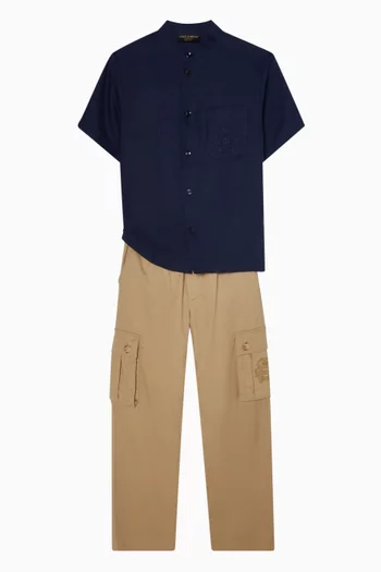 Button-up Shirt in Linen