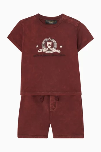 Serigraphic-print T-shirt in Cotton