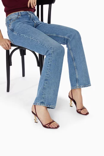 Opyum 85 Sandals in Pantent Leather