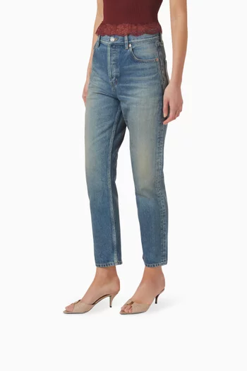 حذاء مفتوح بابيلون جلد عجل