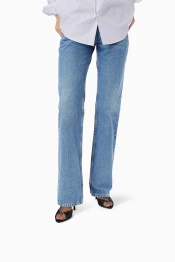 حذاء جيري مفتوح من الخلف بكعب 60‏ مم ستان