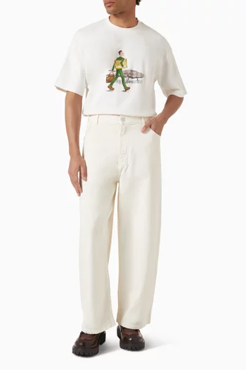 L'Homme Au Tableau T-shirt in Cotton