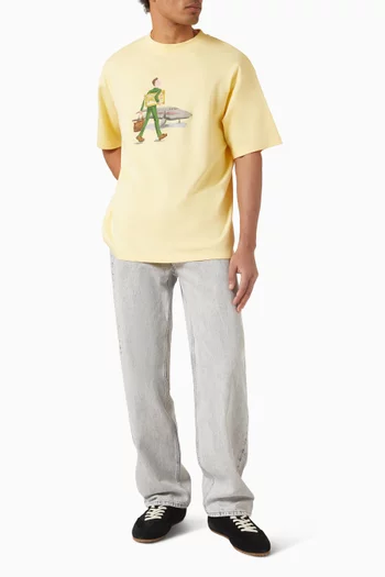 L'Homme Au Tableau T-shirt in Cotton