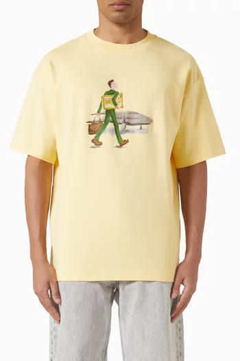 L'Homme Au Tableau T-shirt in Cotton