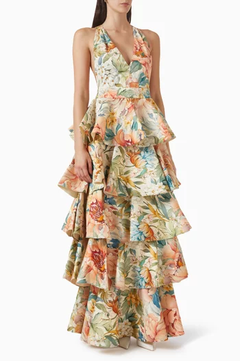 فستان فيرناندا بطبقات متعددة