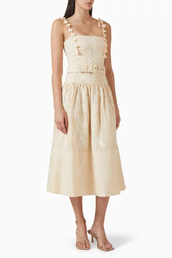 فستان ميرسي بحزام