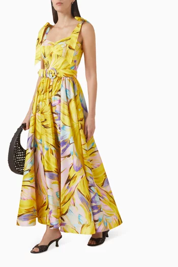 فستان ألين بحزام