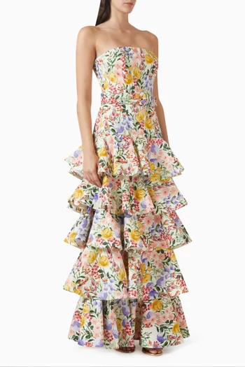 Pippa Belted Tiered Dress