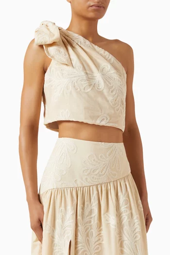 River One-shoulder Top