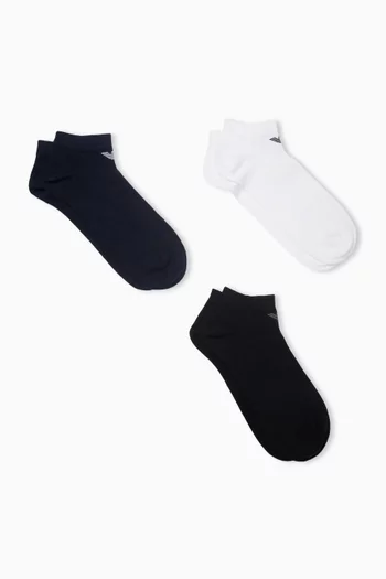 Logo Socks, Set of 3
