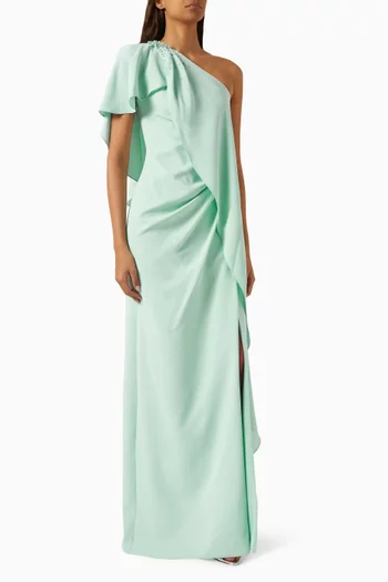 Lures Gown in Dorsay Crepe