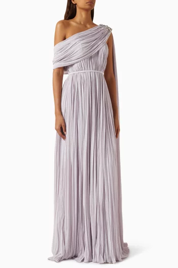Bliss Gown in Crepe & Chiffon