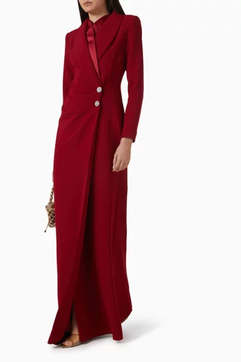 Velora Buttoned Maxi Dress