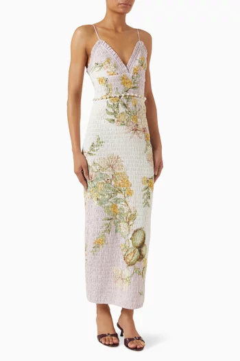 فستان سويت ثينج بكشكش مزيج قطن