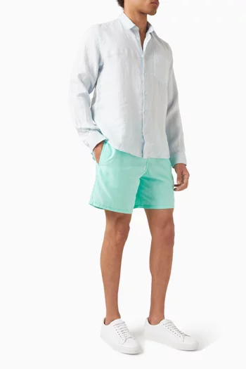 Solid Swim Shorts