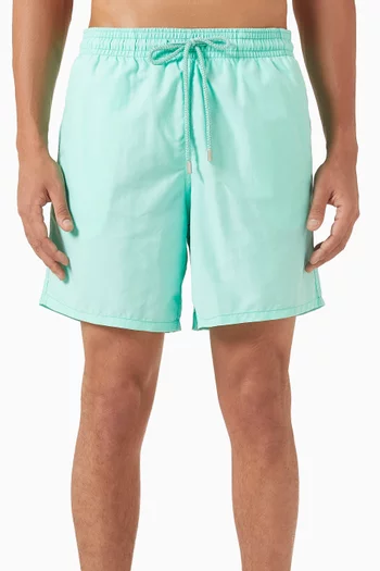 Solid Swim Shorts