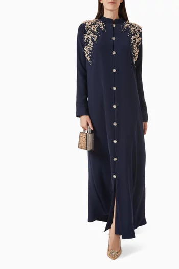 Floral Embellished Kaftan