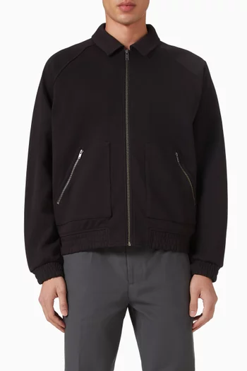 جاكيت بومبر قطن جيرسيه