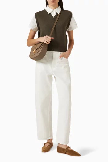 Bay Barrel-leg Jeans in Denim