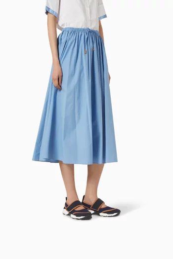 حذاء ماري جين بكعب مسطح ليكرا