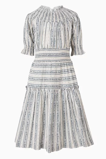 Evelina Stripes Dress