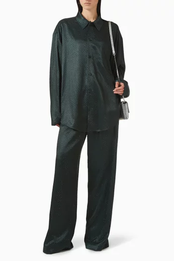 Strass-embellished Pyjama Pants