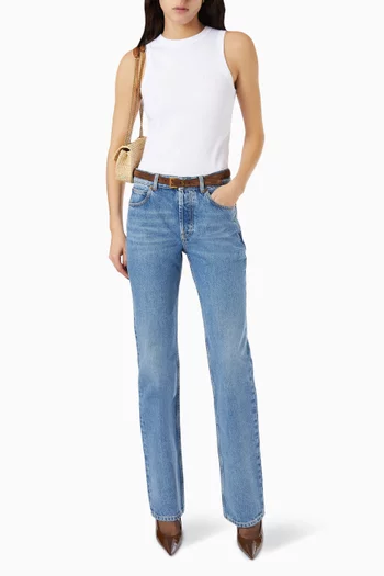 Cassandre Tank Top in Rib-jersey