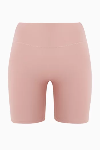 Matte 5" Biker Shorts