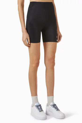 Shine Bonded Waist Biker Short 5"