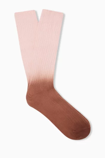 Dip-dye Socks