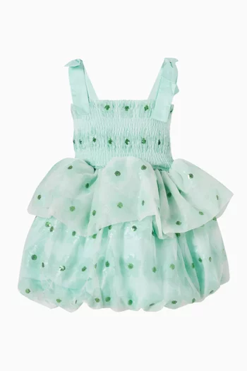Zana Flower Smocked Dress