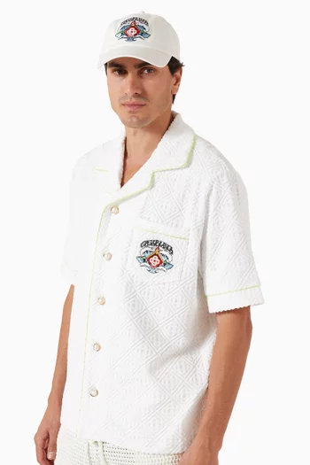 Waves Embroidered Cap