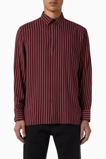 Striped Shirt in Viscose