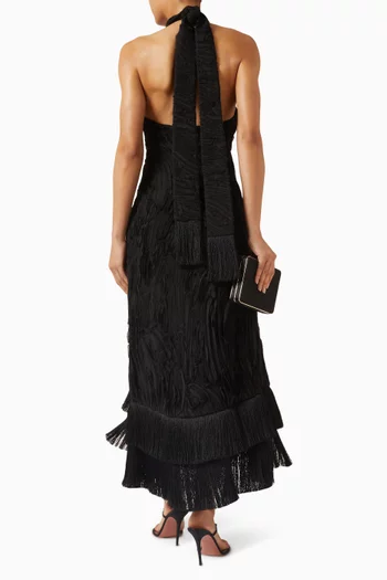 فستان أمبروسيو بحمالات حول الرقبة