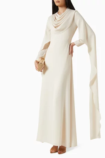 Cowl Neck Maxi Dress