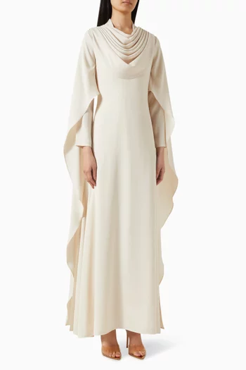 Cowl Neck Maxi Dress