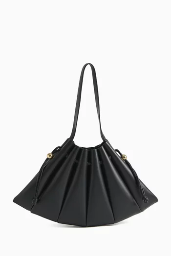 Medium Calipso Shoulder Bag in Faux Leather