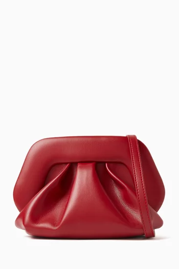 Small Bios Clutch in Faux Leather