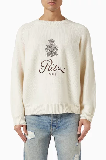 x Ritz Paris Sweater in Cashmere