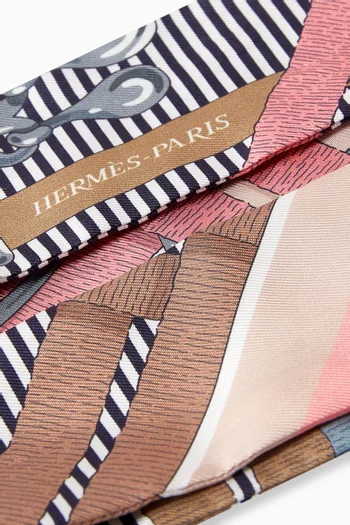 Unused Mors à Jouets Chemise Twilly Scarf in Silk