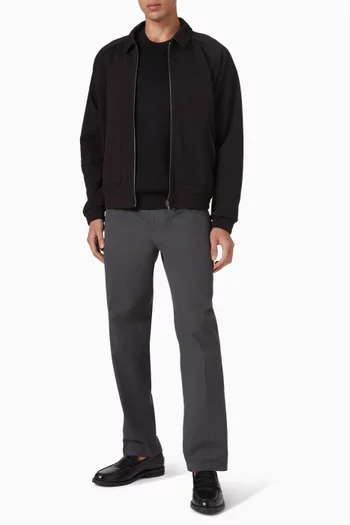 بنطال شينو قطن بساق مستقيمة