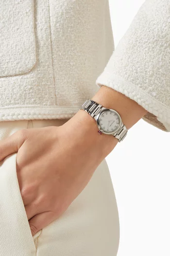 Lvcea Diamond Watch in Stainless Steel, 33mm