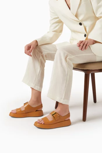 Gomma Sandals in Leather