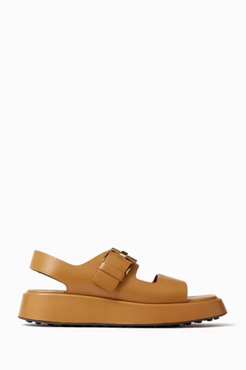 Gomma Sandals in Leather