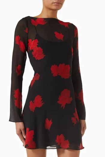 Celeste Sheer Mini Dress