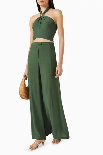 Taylor Halter Top in Viscose